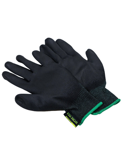 WORK IDEA Nitrile Coated Work Gloves Anti‑Slip Wear‑Resistant Safety Working Gloves