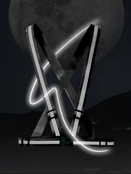 WORK IDEA Pack of 2 High Visibility Vest, Reflective Vest Certificate, Adjustable Vest for Cycling, Running, Hiking or Outdoor Use