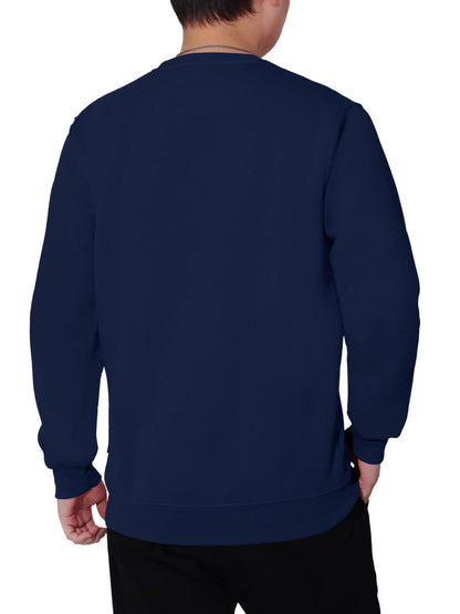 WORK IDEA Männer Crewneck Sweatshirt Arbeitskleidung Pullover Herren Basic Arbeitspullover