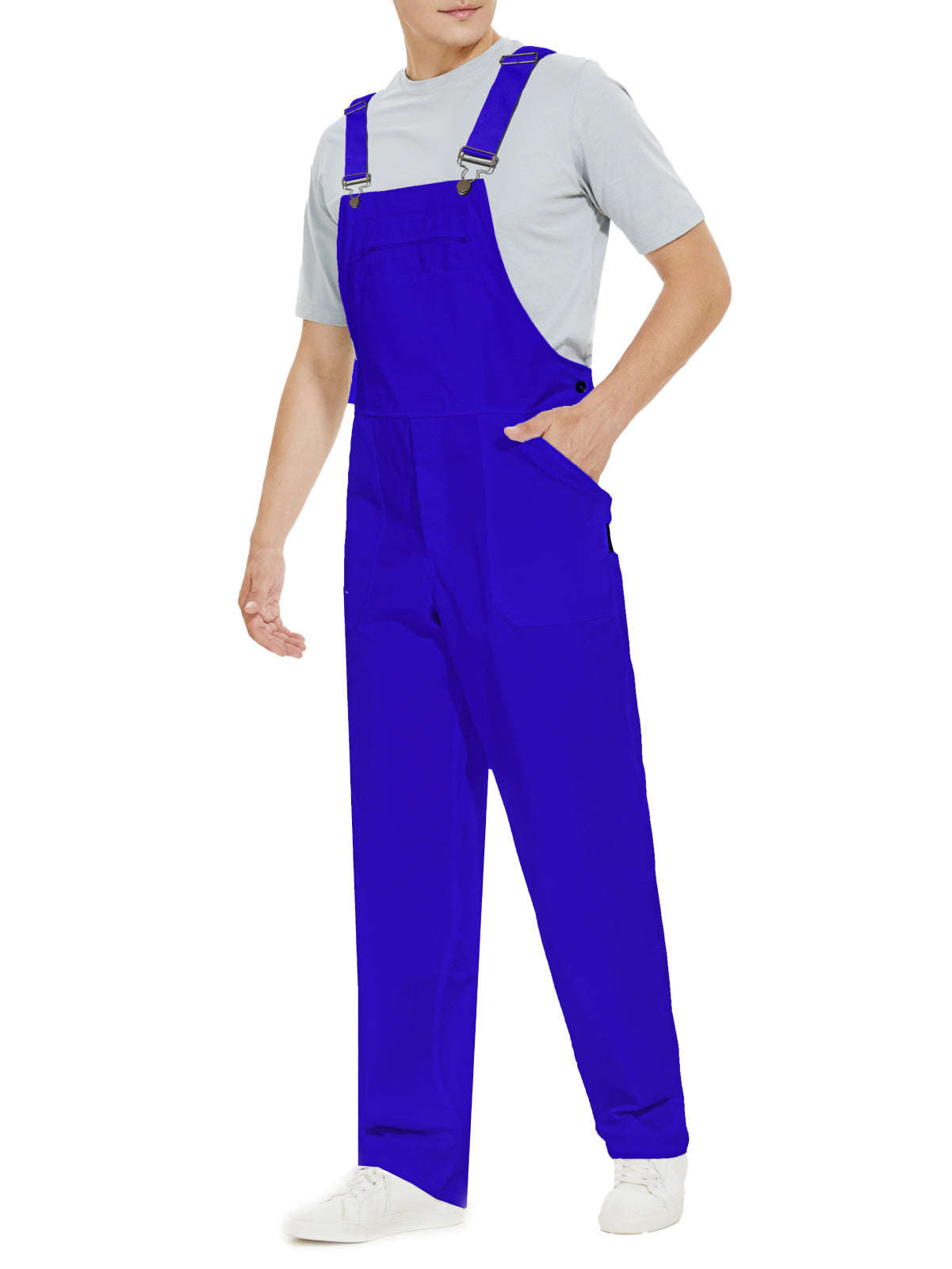 Salopette pour homme WORK IDEA, vêtement de travail, combinaison légère et tendance avec poches 