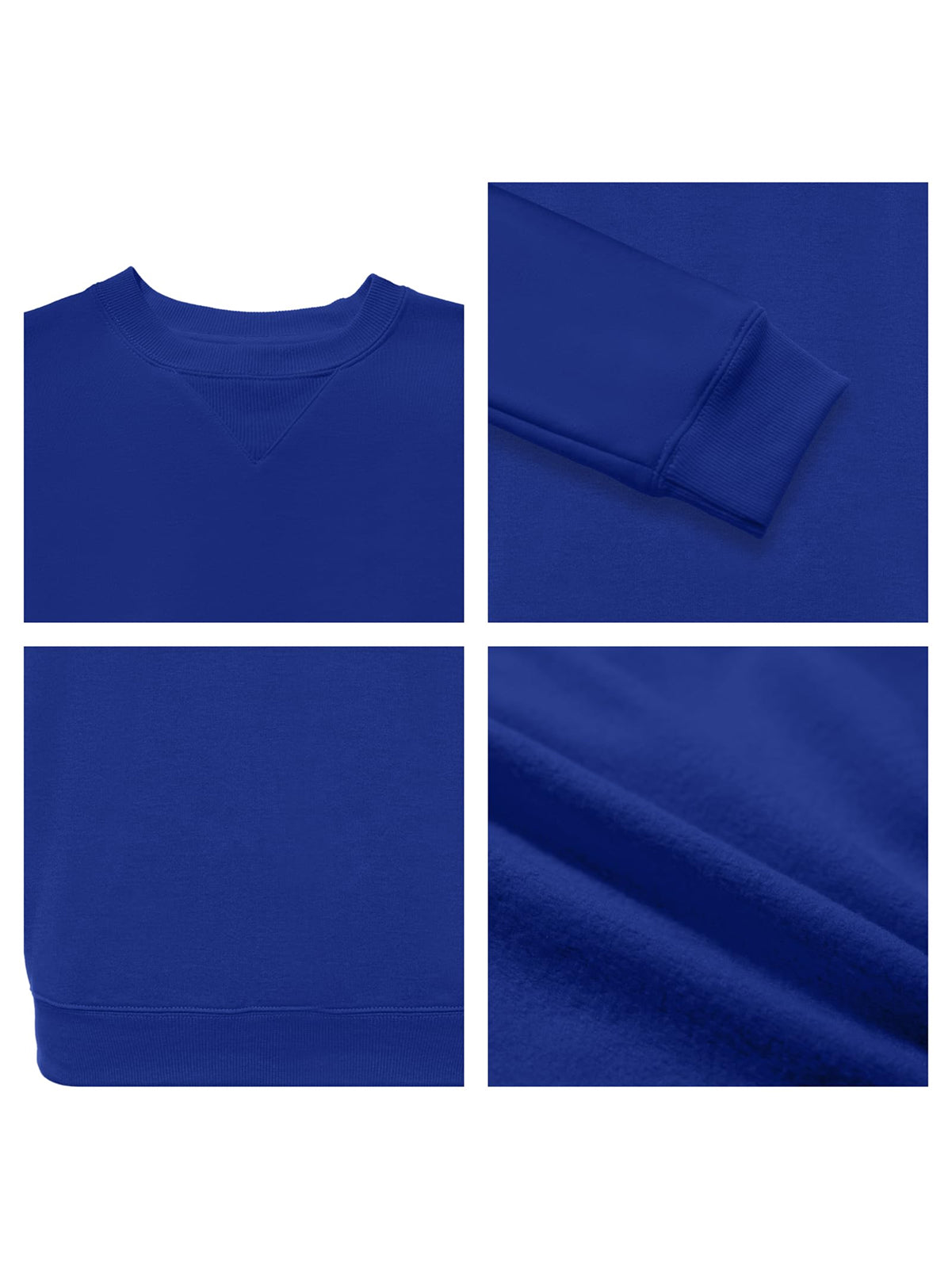 WORK IDEA Männer Crewneck Sweatshirt Arbeitskleidung Pullover Herren Basic Arbeitspullover