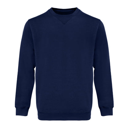 WORK IDEA Men's Crewneck Sweatshirt Work Wear Pullover Men's Basic Work Jumper