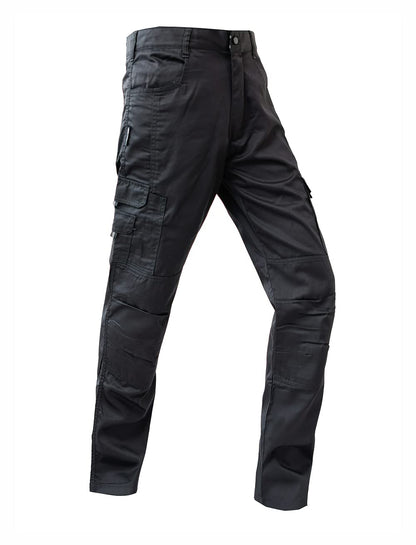 WORK IDEA Mens Work Trousers - Camouflage Trousers Mens Cargo Trousers with Inside Knee Pockets