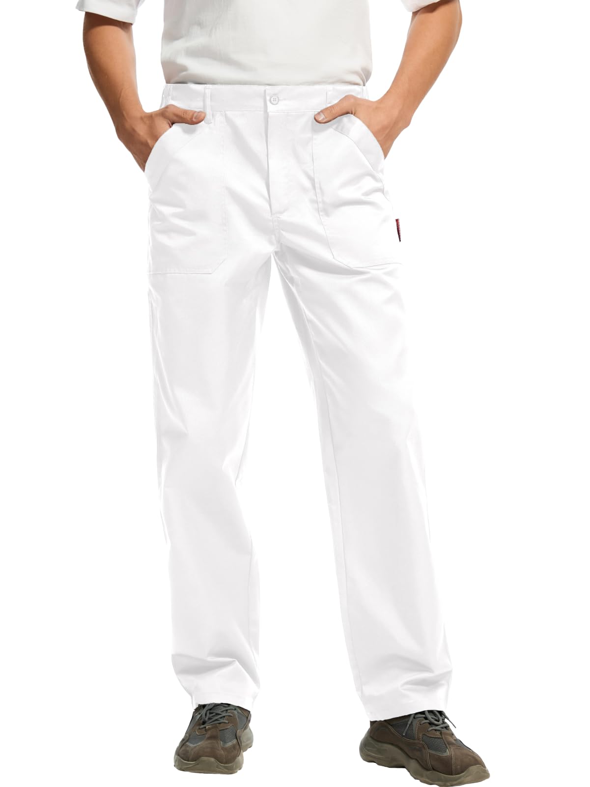 Pantalon de travail léger et décontracté pour homme WORK IDEA, idéal pour peintre et décorateur. 