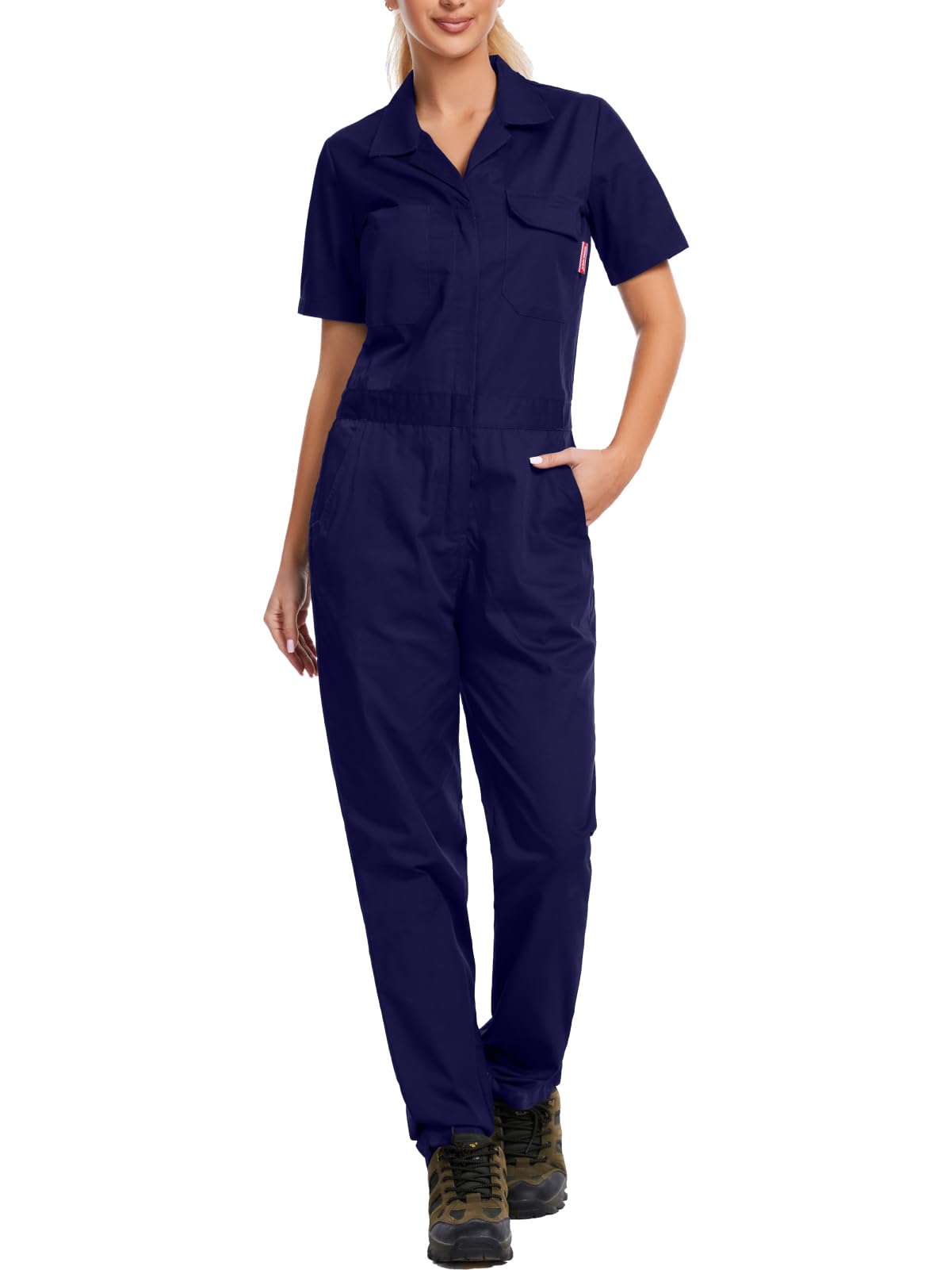 WORK IDEA Premium Women's Work Coverall: The Perfect Companion for Builders, Craftsmen and DIY