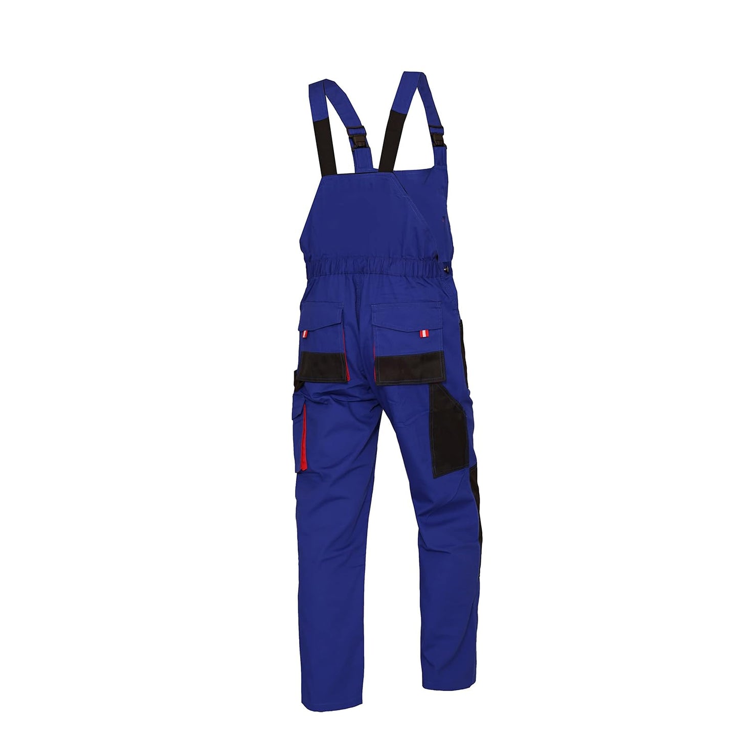 WORK IDEA Mens Work Dungarees Oxford Knee Pockets Durable Canvas