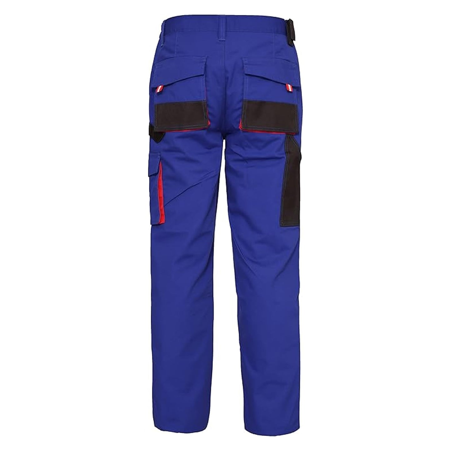 WORK IDEA Mens Work Trousers Oxford Knee Pockets Heavy Duty Canvas