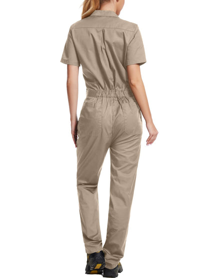 WORK IDEA Premium Women's Work Coverall: The Perfect Companion for Builders, Craftsmen and DIY