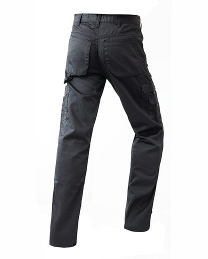 WORK IDEA Mens Work Trousers - Camouflage Trousers Mens Cargo Trousers with Inside Knee Pockets