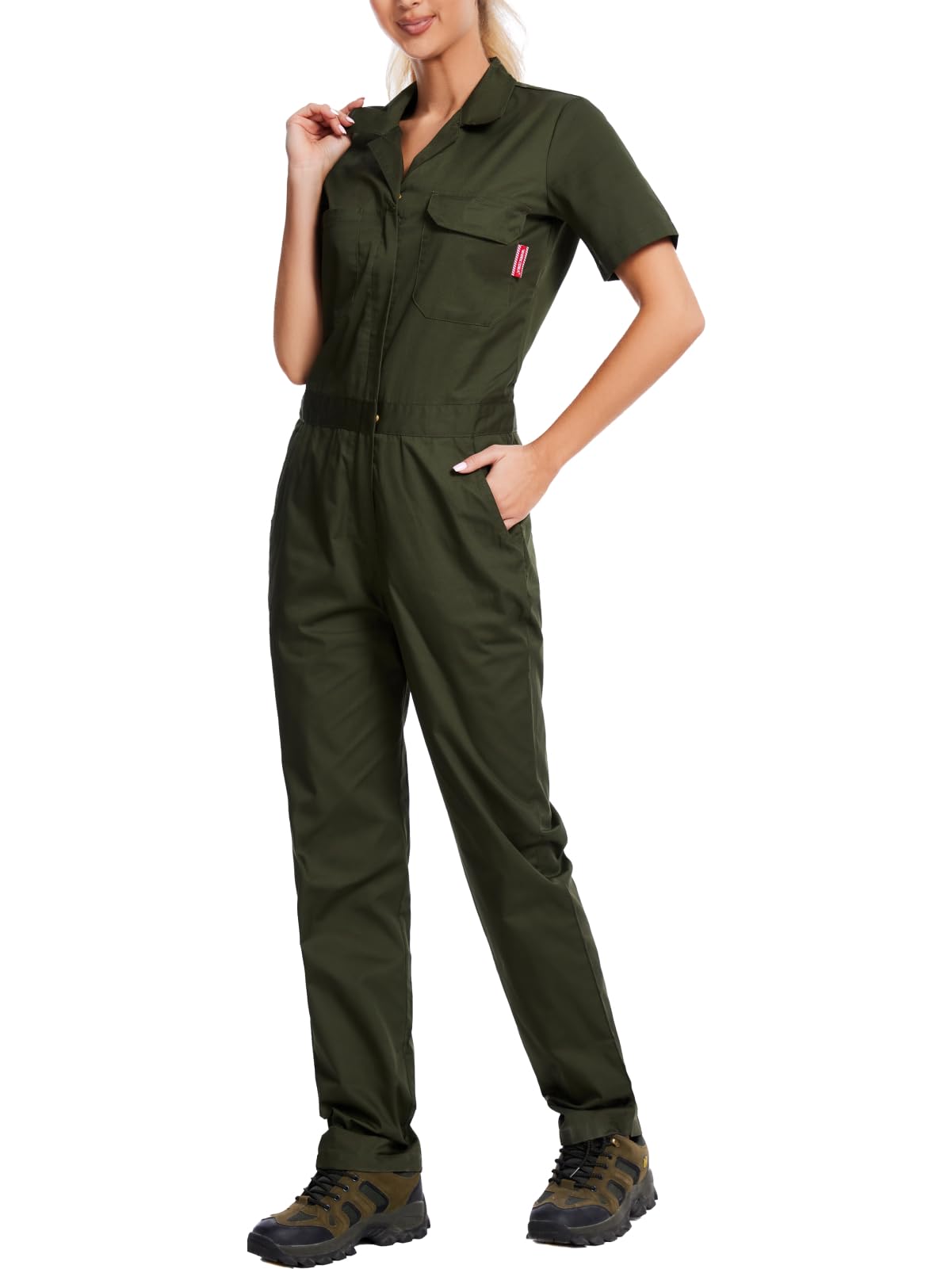 WORK IDEA Premium Women's Work Coverall: The Perfect Companion for Builders, Craftsmen and DIY