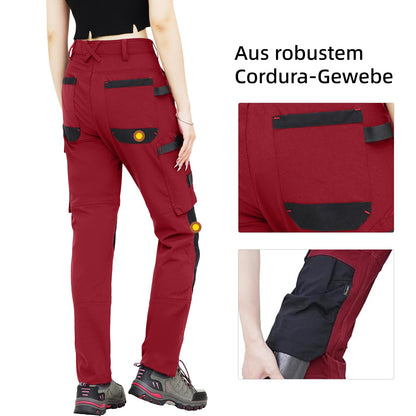 WORK IDEA Women's Slim-Fit Stretch Work Trousers: Cordura Fabric in Critical Areas, Heavy Duty, Elegant, Suitable for Highest Demands