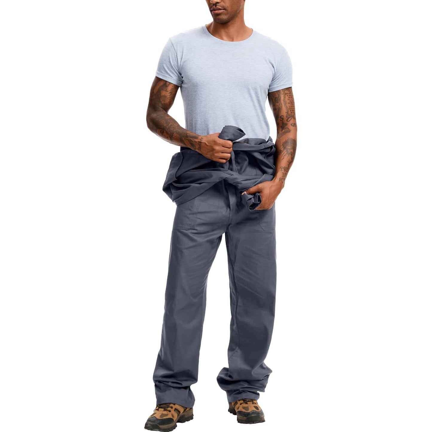 WORK IDEA Men's Cotton Overalls & Work Overalls - Blaumann Workwear for Workshop, Mechanics, Construction & Crafts