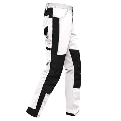 WORK IDEA Men's Stretch Work Trousers with Multiple Pockets and Tool Pockets