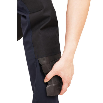 WORK IDEA Mens Work Trousers Oxford Knee Pockets Heavy Duty Canvas