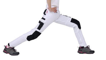 WORK IDEA Women's Slim-Fit Stretch Work Trousers: Cordura Fabric in Critical Areas, Heavy Duty, Elegant, Suitable for Highest Demands