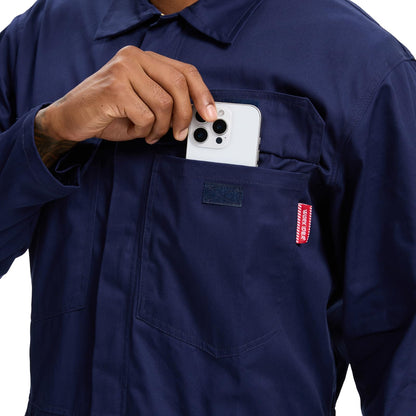 WORK IDEA Men's Cotton Overalls & Work Overalls - Blaumann Workwear for Workshop, Mechanics, Construction & Crafts