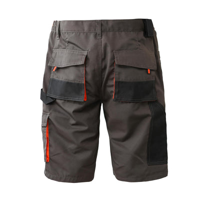 WORK IDEA Short Men's Work Shorts Multi Pocket Men's Cargo Trousers for Summer